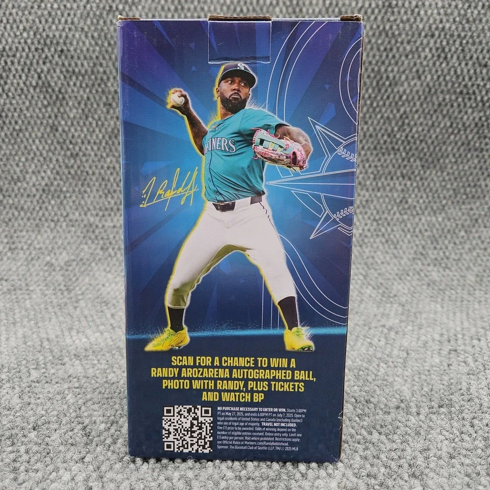 Randy Arozarena Seattle Mariners MLB 2025 SGA Bobblehead BDA Sports Baseball